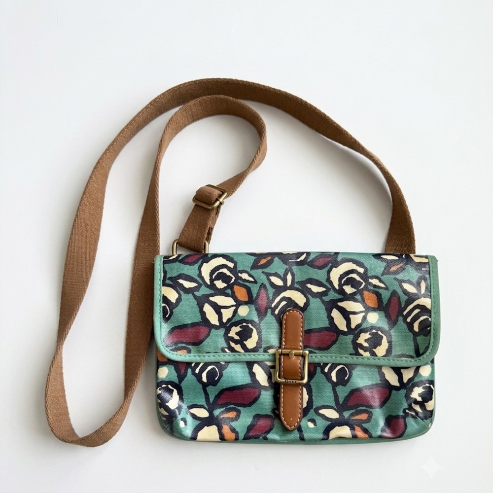 Fossil flower Crossbody